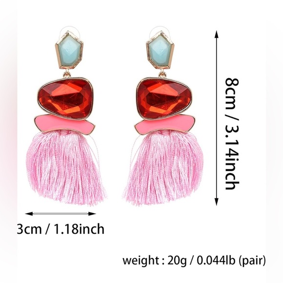 Gorgeous Bohemian Tassel Earrings - Picture 3 of 3